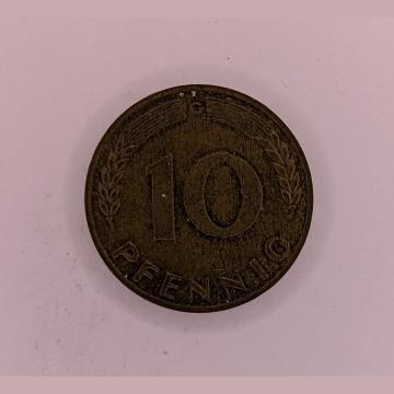 10 Pfennig 1967 Mintmark G | Coinantiquariat