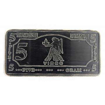 5 Gram – Tibetan Silver Virgo | Coinantiquariat