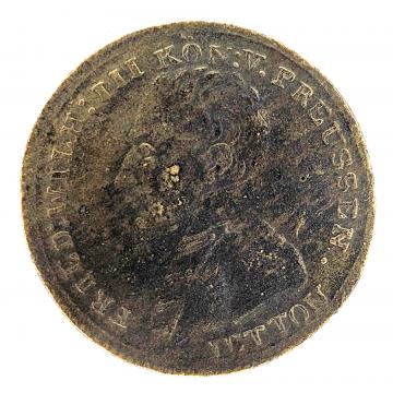 Rechenpfennig – Frederick William III Rein Ohne Schuld; Johann Jakob Lauer | Coinantiquariat