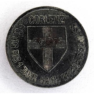 10 Pfennigs – Coblenz Kriegsgeld 1918 | Coinantiquariat